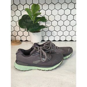 Brooks Adrenaline GTS 20 Size 8 Women's Running Shoes Gray Mint